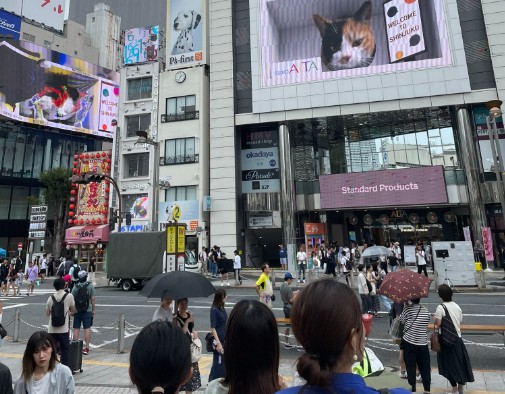 新宿区アルタ前